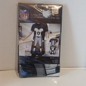 NFL Holographic Logo Sticker with Black Background